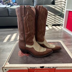 vintage Long Horn cowboy boots